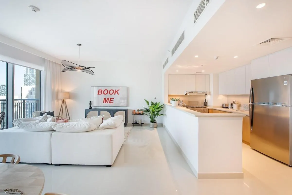 Stylish Cozy 3-Bedroom Apartment With Harbour Views In Dubai Creek Harbour