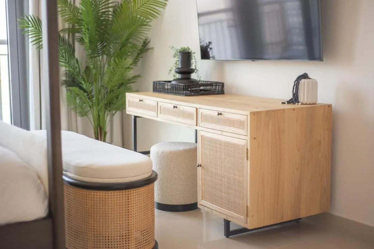 Stylish Cozy 3-Bedroom Apartment With Harbour Views In Dubai Creek Harbour Förenade Arabemiraten