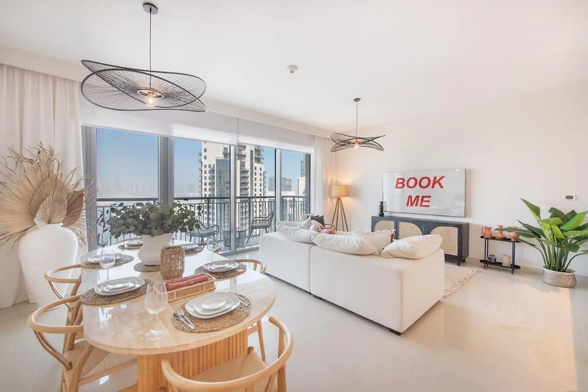 Stylish Cozy 3-Bedroom Apartment With Harbour Views In Dubai Creek Harbour