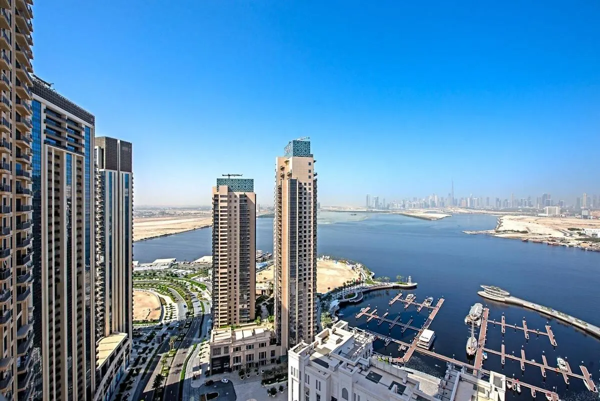 Stylish Cozy 3-Bedroom Apartment With Harbour Views In Dubai Creek Harbour 0*,
