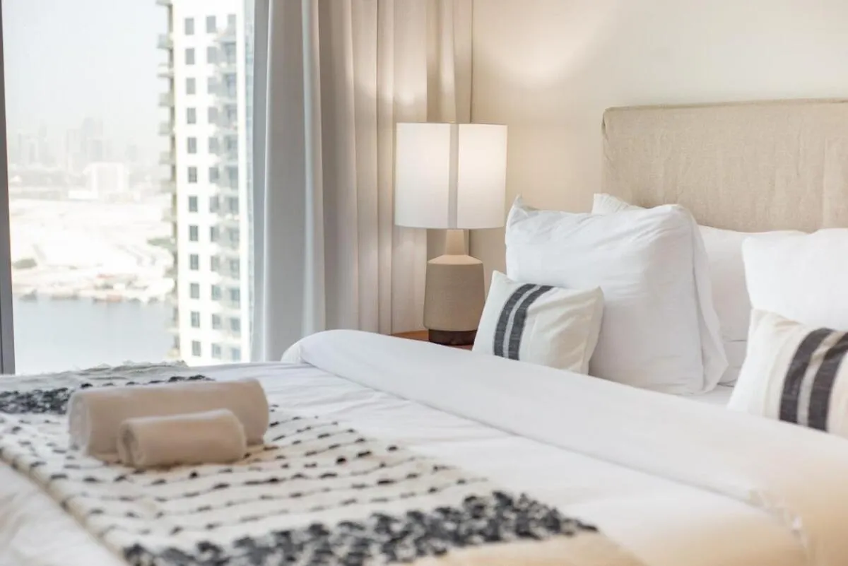 Stylish Cozy 3-Bedroom Apartment With Harbour Views In Dubai Creek Harbour