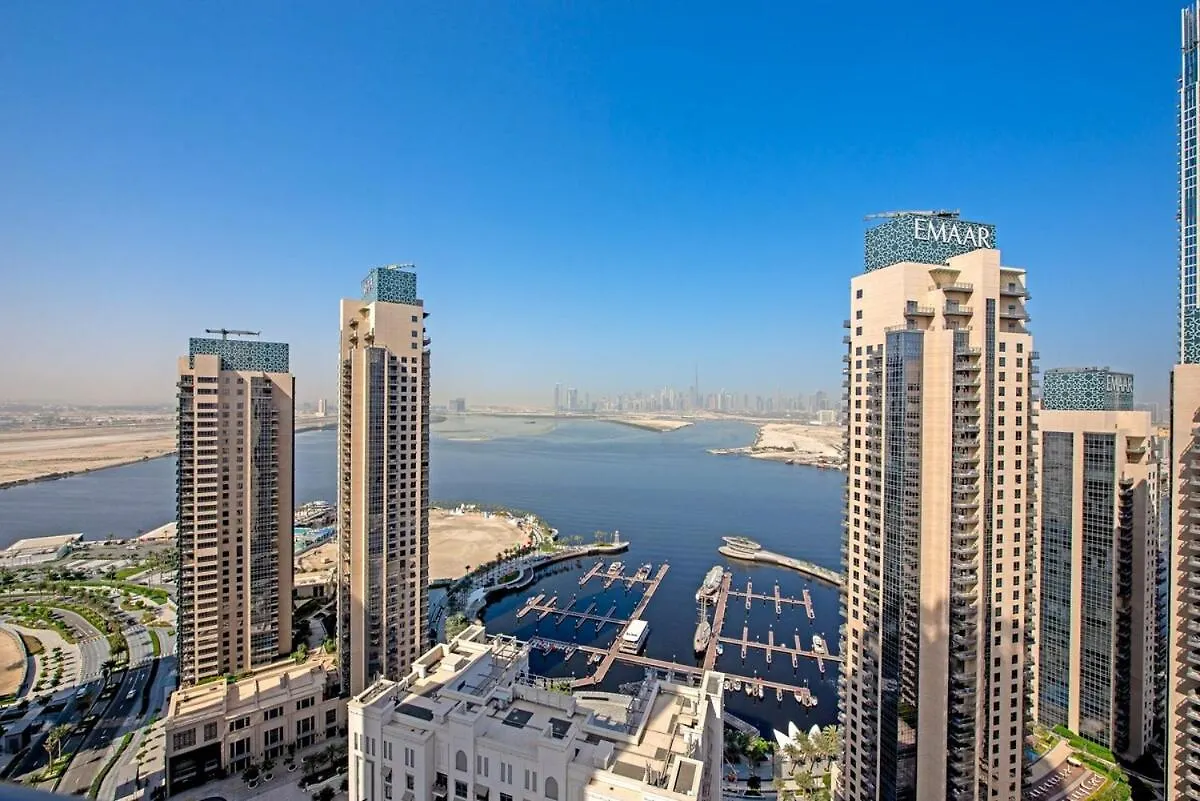 Stylish Cozy 3-Bedroom Apartment With Harbour Views In Dubai Creek Harbour